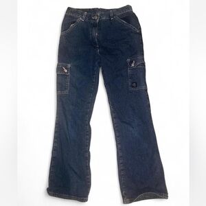 DKNY Dark Blue Cargo Jeans
